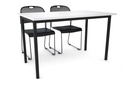 Sonic Steel Black Frame Table [1200L x 700W]