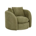 Juno Orb Swivel Occasional Chair - Copeland Olive