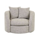 Juno Orb Swivel Occasional Chair - Moon Rock