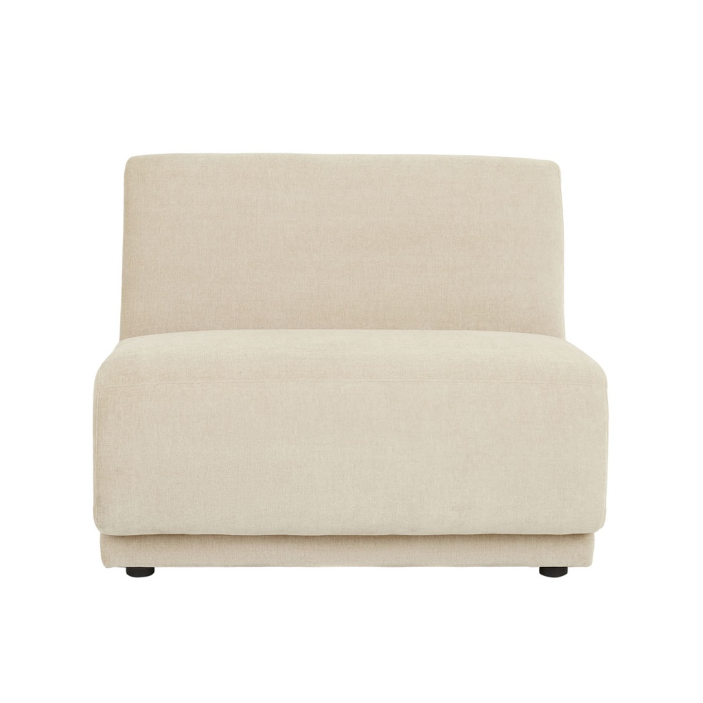 [JUNO-PEBBLE-1-SEATER-CENTRE-SOFA-SOFT-WHEAT-SOF-JUN-PEB1S-CTR-SFWH] Juno Pebble 1 Seater Centre Sofa - Soft Wheat