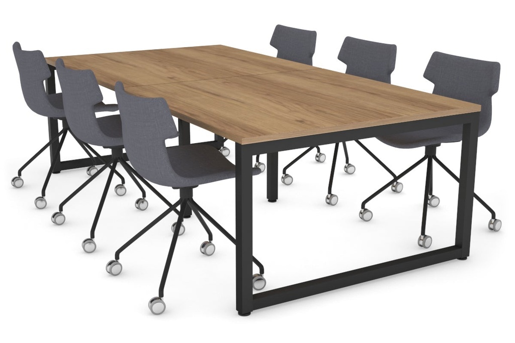 Quadro Loop Legs Modern Boardroom Table [2400L x 1200W]