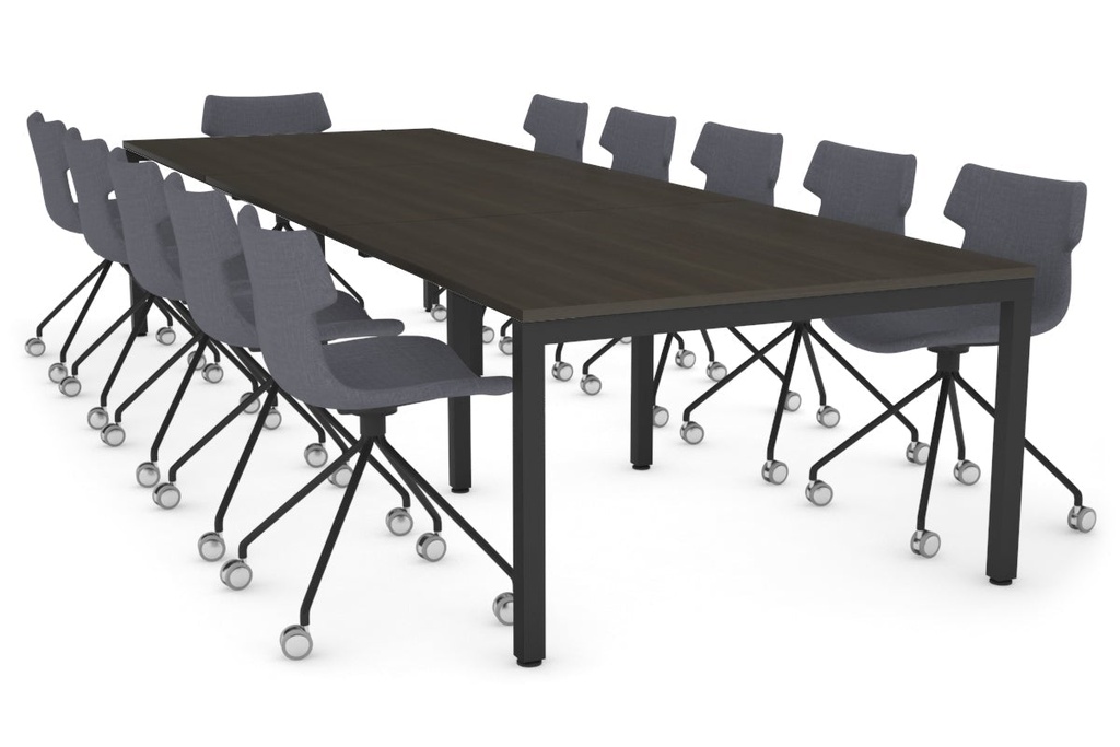 Quadro Square Legs Modern Boardroom Table [3600L x 1200W]