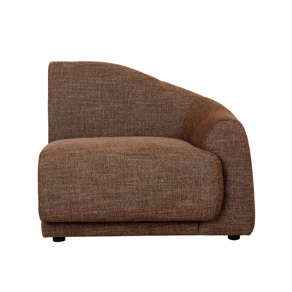 [JUNO-PEBBLE-1-SEATER-RIGHT-ARM-SOFA-TAWNY-SOF-JUN-PEB1S-RIT-TWNY] Juno Pebble 1 Seater Right Arm Sofa - Tawny