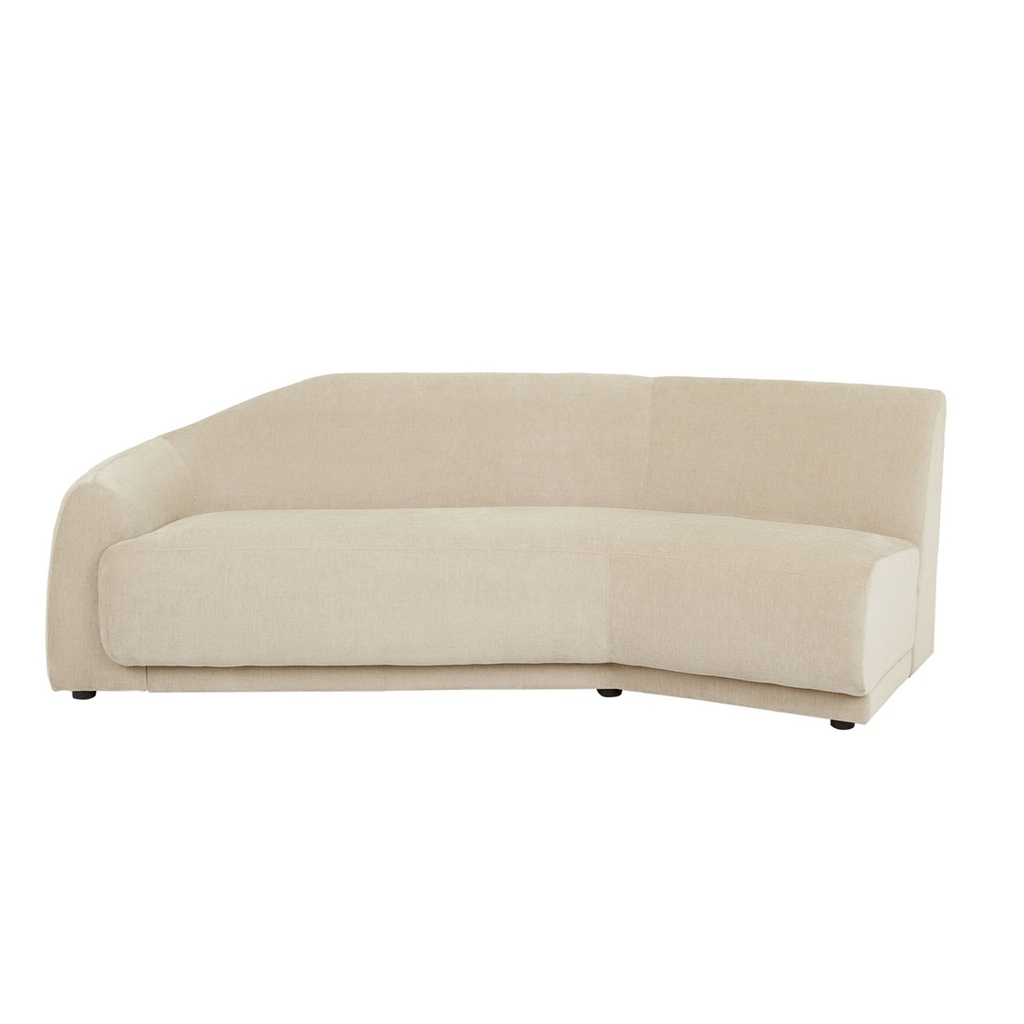 [JUNO-PEBBLE-3-SEATER-LEFT-ARM-SOFA-SOFT-WHEAT-SOF-JUN-PEB3S-LFT-SFWH] Juno Pebble 3 Seater Left Arm Sofa - Soft Wheat