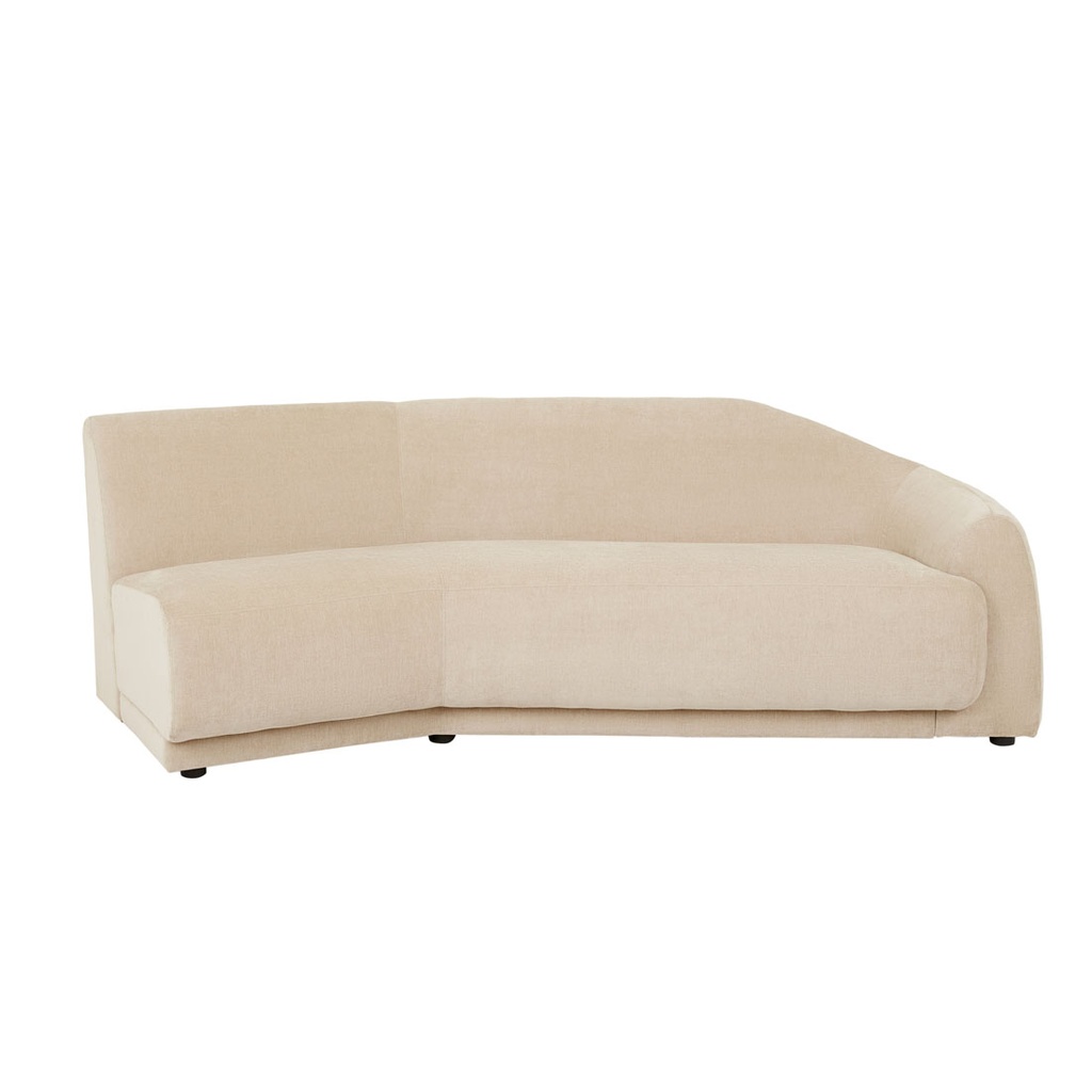 [JUNO-PEBBLE-3-SEATER-RIGHT-ARM-SOFA-SOFT-WHEAT-SOF-JUN-PEB3S-RIT-SFWH] Juno Pebble 3 Seater Right Arm Sofa - Soft Wheat