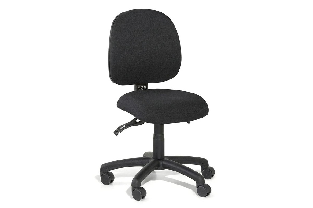 Gregory Petite Inca Dual Density Ergonomic Office Chair - House Fabric [Medium Back]