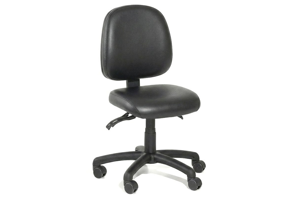 Gregory Petite Inca Dual Density Ergonomic Office Chair - Vinyl [Medium Back]