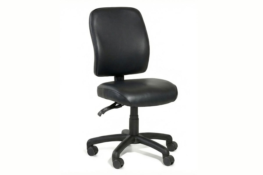 Gregory Slimline Dual Density Ergonomic Office Chair - Deluxe Seat [Medium Back]