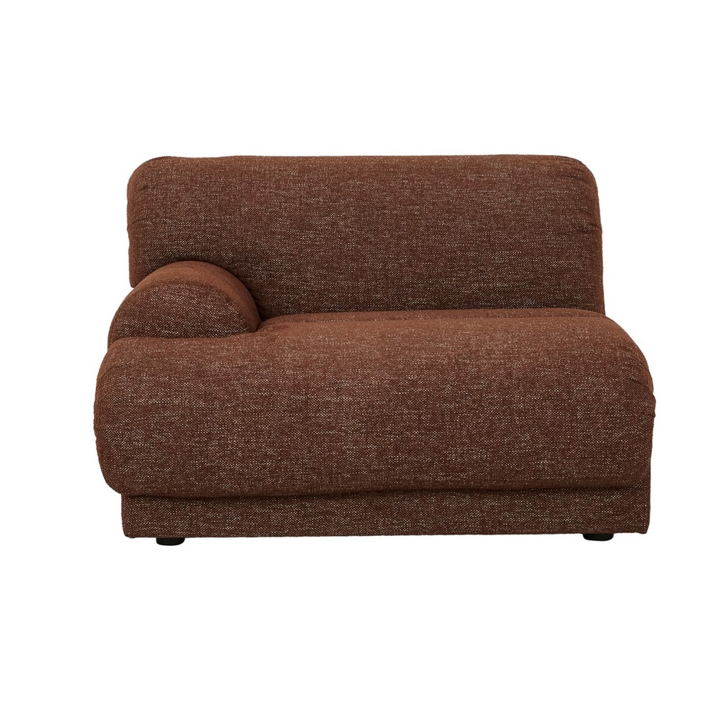 [JUNO-SIERRA-1-SEATER-LEFT-ARM-SOFA-ROSEWOOD-SOF-JUN-SIER1S-LFT-RSWD] Juno Sierra 1 Seater Left Arm Sofa - Rosewood