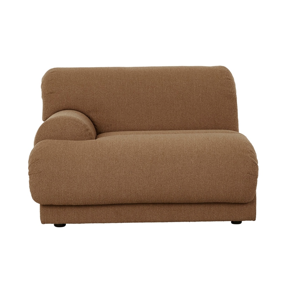[JUNO-SIERRA-1-SEATER-LEFT-ARM-SOFA-TEDDY-SOF-JUN-SIER1S-LFT-TDY] Juno Sierra 1 Seater Left Arm Sofa - Teddy