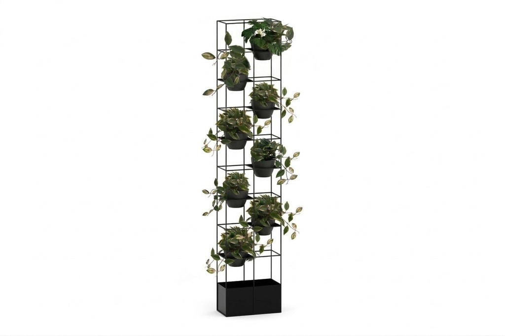 [NONE,NONE|0,0(TG-HPR-BK|499)] Grove High Standing Planter - Black