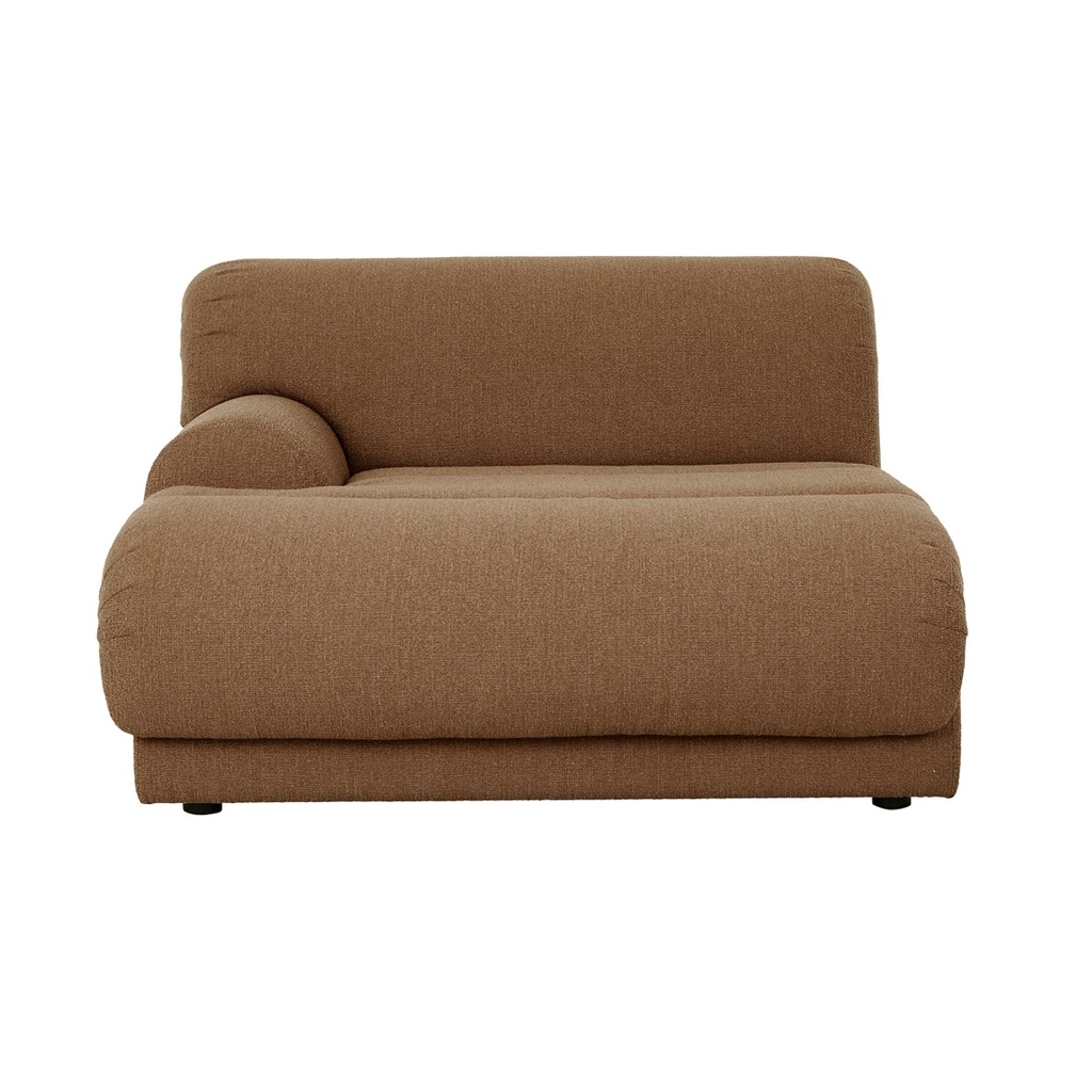 [JUNO-SIERRA-LEFT-CHAISE-SOFA-TEDDY-SOF-JUN-SIER-LFT-CHS-TDY] Juno Sierra Left Chaise Sofa - Teddy