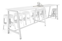 Quadro A Legs Large Counter Table [3200L x 700W]