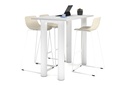 Quadro Cylinder Legs Counter Table [1400L x 700W]