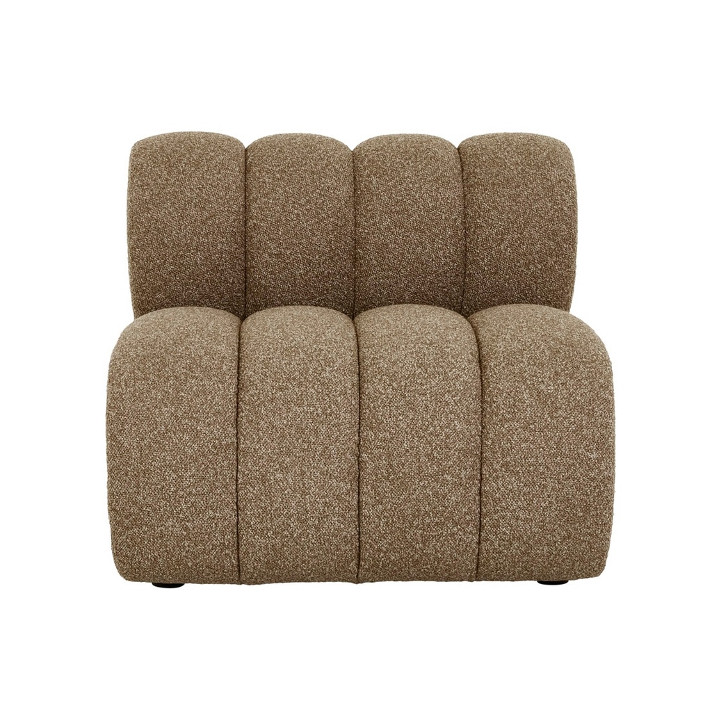 [JUNO-ZIGGY-1-SEATER-CENTRE-SOFA-SHIITAKE-SOF-JUN-ZIG1S-CTR-SHTK] Juno Ziggy 1 Seater Centre Sofa - Shiitake
