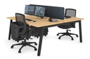 Quadro 2 Person Office Workstation [1200L x 700W]