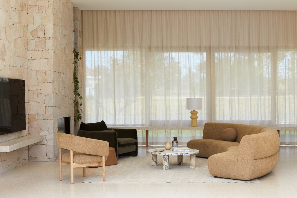 [SOF-JUN-CLOUD-5S-LARM-2CTR-CCNR-RARM-DESP] Juno Cloud 5-Seater L Shape Sofa with Arms - Desert Speckle