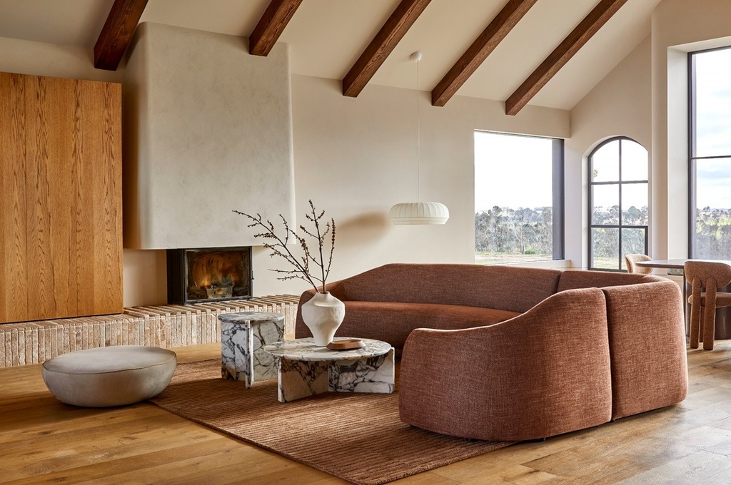 [SOF-JUN-PEB-3S-LARM-CTR-RARM-TWNY] Juno Pebble 3-Seater Sofa - Tawny