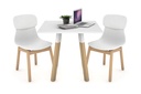 Quadro Wood Legs Square Table [600L x 600W]