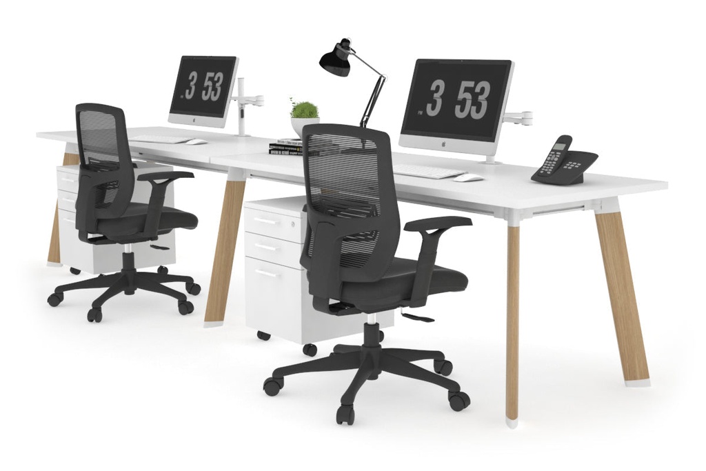 [NONE,STNPR2167PT|0,1247()] Switch - 2 Person Office Workstation Run [1600L x 700W]