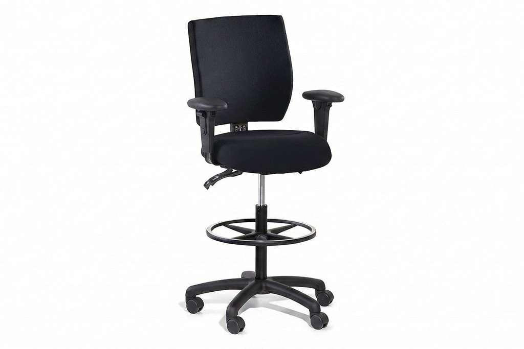 [NONE|0(G-DRAF-SCO-MB-MS-BK|591)] Gregory Scope Dual Density Ergonomic Drafting Chair