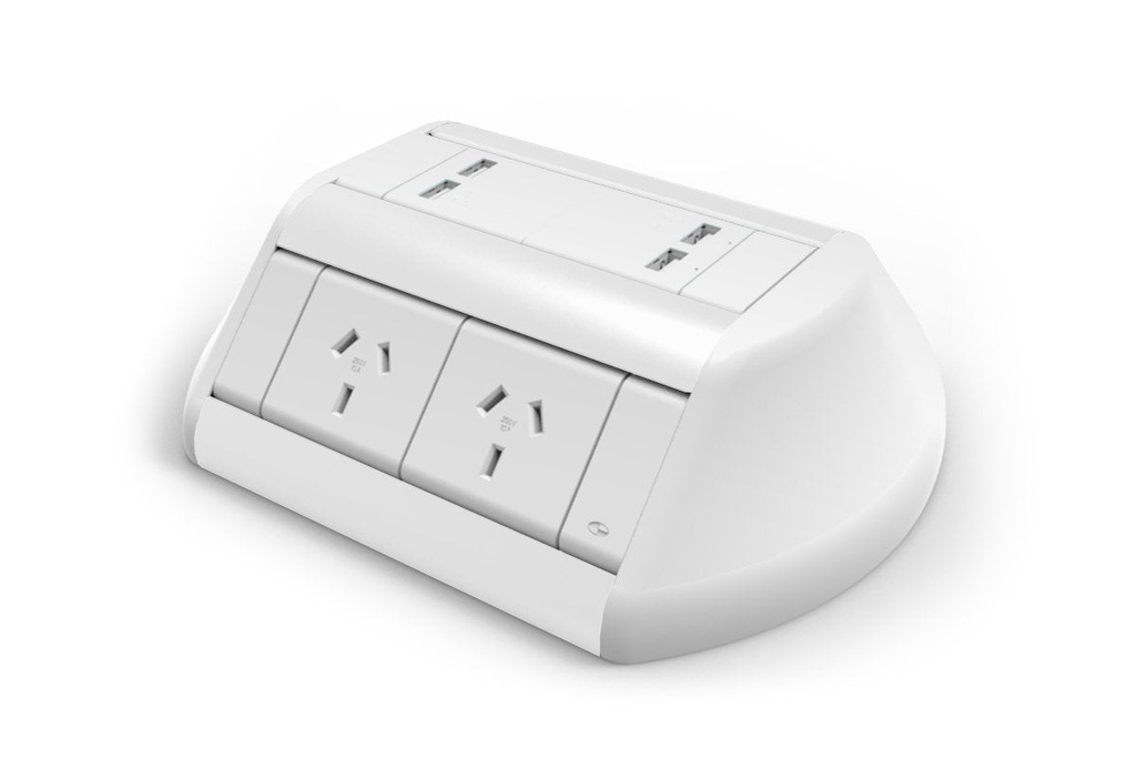 [OD04U2AC3G15WWT|629()] CMS Odyssey - Above Desk Power [4 Power]