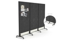 Productify Activity Based Partition Screen - Double Sided Acoustic Felt Board [1800H x 2700W]