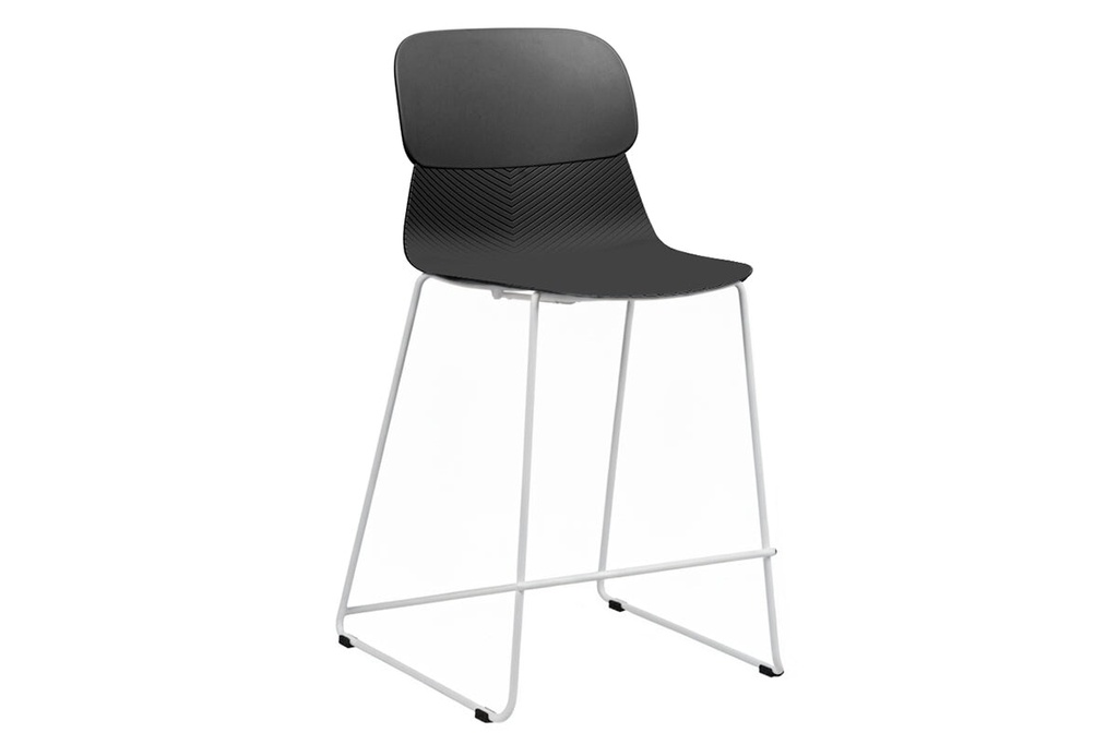 [SAMCS-W-BK|200()] Sammy Counter Stool Sled Base - 760mm Seat Height [Plastic]
