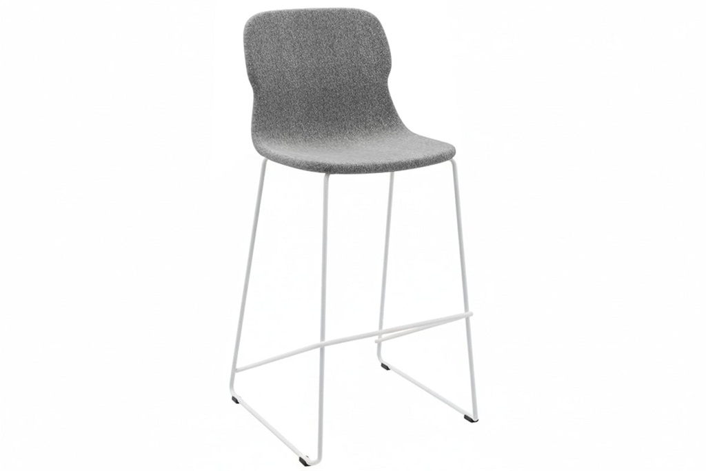 [SAMCS-W-LGU|303()] Sammy Counter Stool Sled Base - 760mm Seat Height [Fabric]