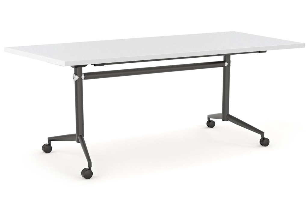[UN1670B,MW.VS.1680WT-NS,NONE|524,171,0()] Flip Top / Folding Mobile Conference Room Table Uno [1600L x 800W]