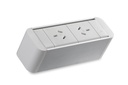 CMS Zeus II Rail - Above Desk Power [White]