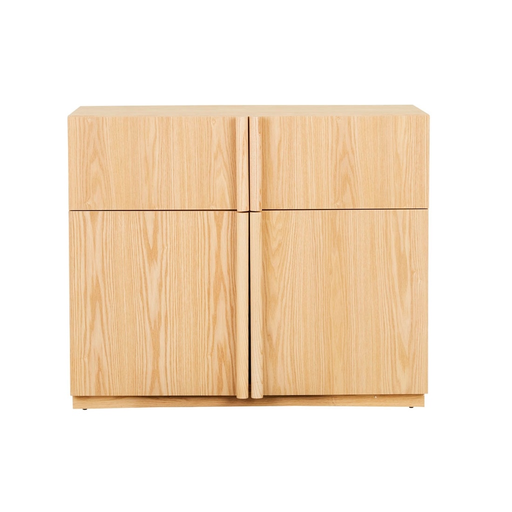 [KIN-1-DRAWER-2-DOOR-BUFFET-NATURAL-ASH-BUF-KIN-1DW2DR] Kin 1 Drawer 2 Door Buffet - Natural Ash