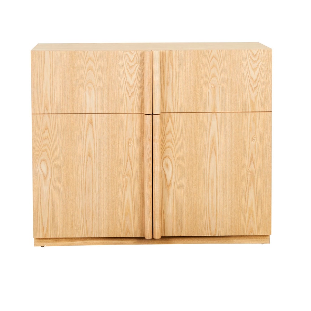 [KIN-2-DOOR-BUFFET-NATURAL-ASH-BUF-KIN-2DR] Kin 2 Door Buffet - Natural Ash