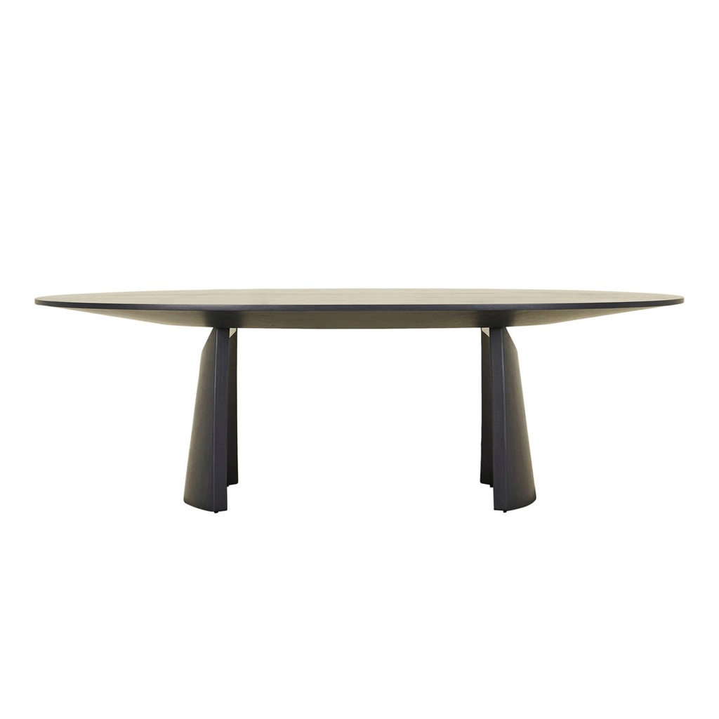 [KIN-OVAL-DINING-TABLE-NAVY-DT-KIN-OVL-X] Kin Oval Dining Table - Navy