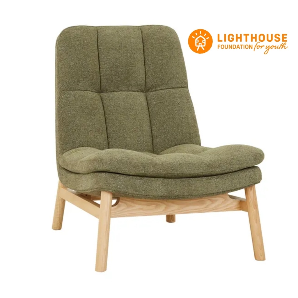 [KIP-OCCASIONAL-CHAIR-LEEK-GREEN-NATURAL-ASH-CH-KIP-OCC-NATURAL-ASH] Kip Occasional Chair - Leek Green - Natural Ash