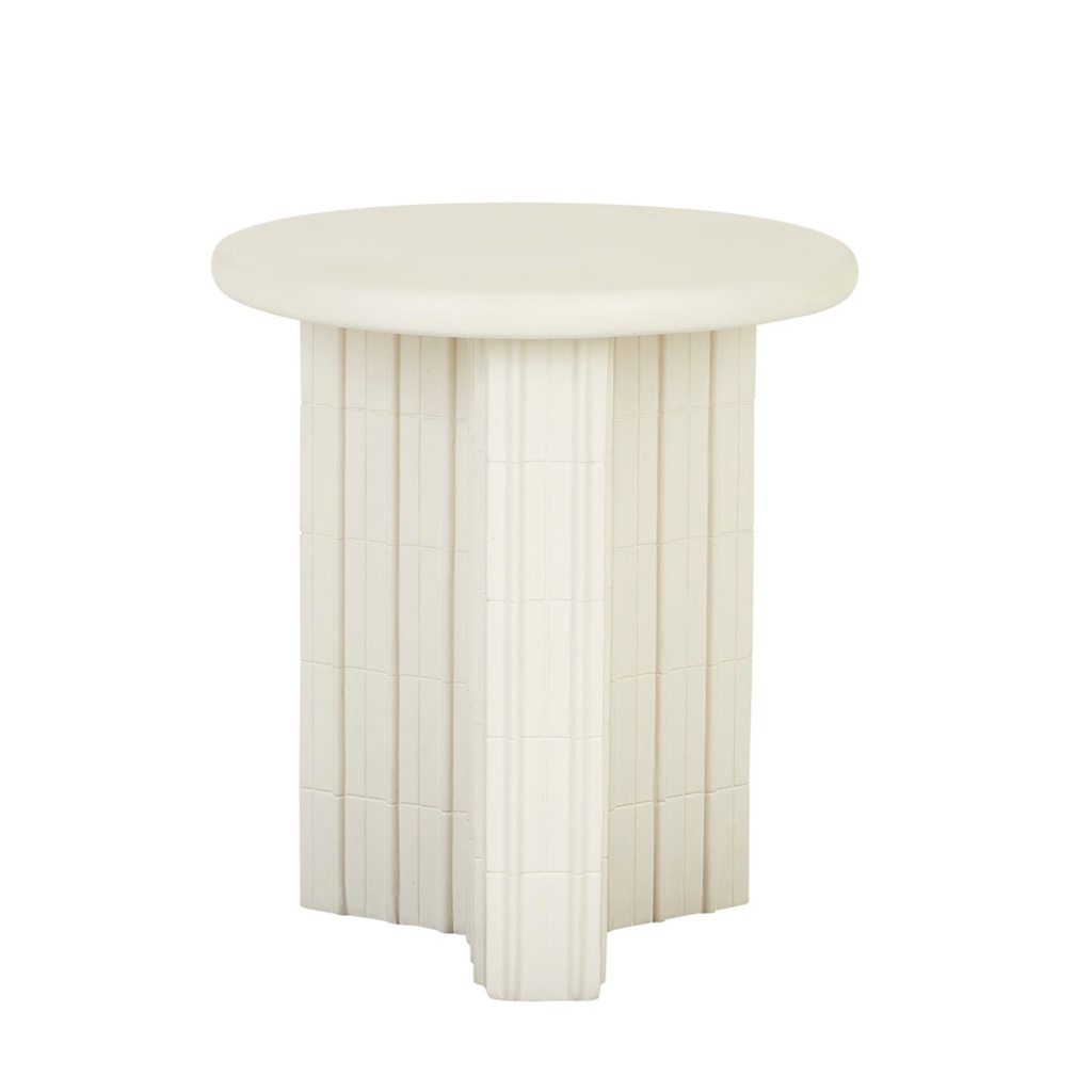 Lagos Side Table - Ivory