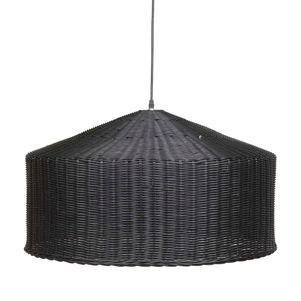 [SADIE-WOVEN-PENDANT-BLACK-SPEKLES-LAMP-SADIE-WV] Sadie Woven Pendant - Black Spekles