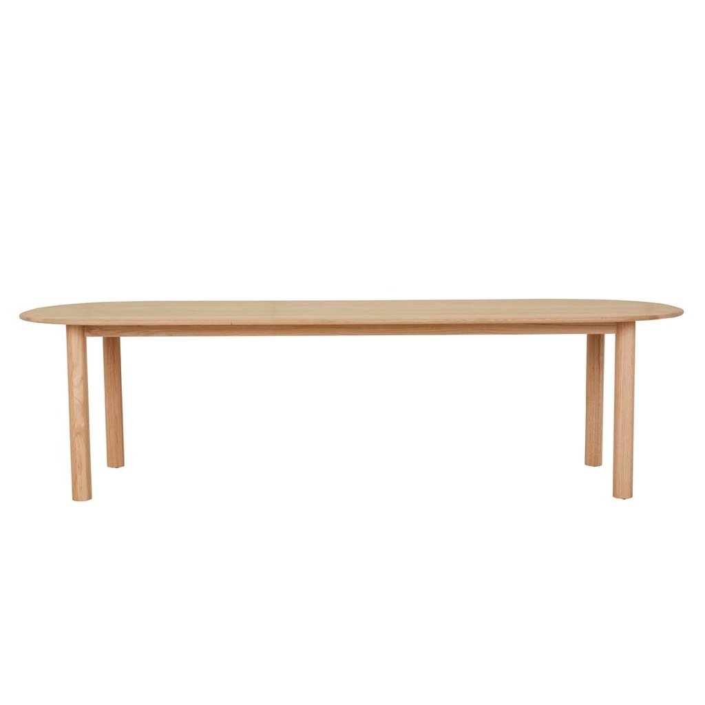 [LINEA-OSLO-OVAL-DINING-TABLE-NEW-OAK-DT-LIN-OSLO-OVL-X] Linea Oslo Oval Dining Table - New Oak