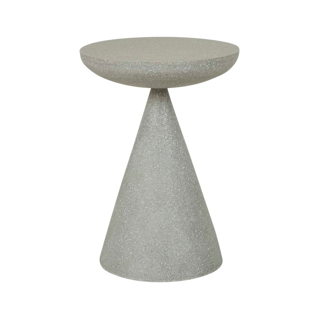 [LIVORNO-LUNA-SIDE-TABLE-SAGE-SPECKLE-LT-LIV-LUNA] Livorno Luna Side Table - Sage Speckle
