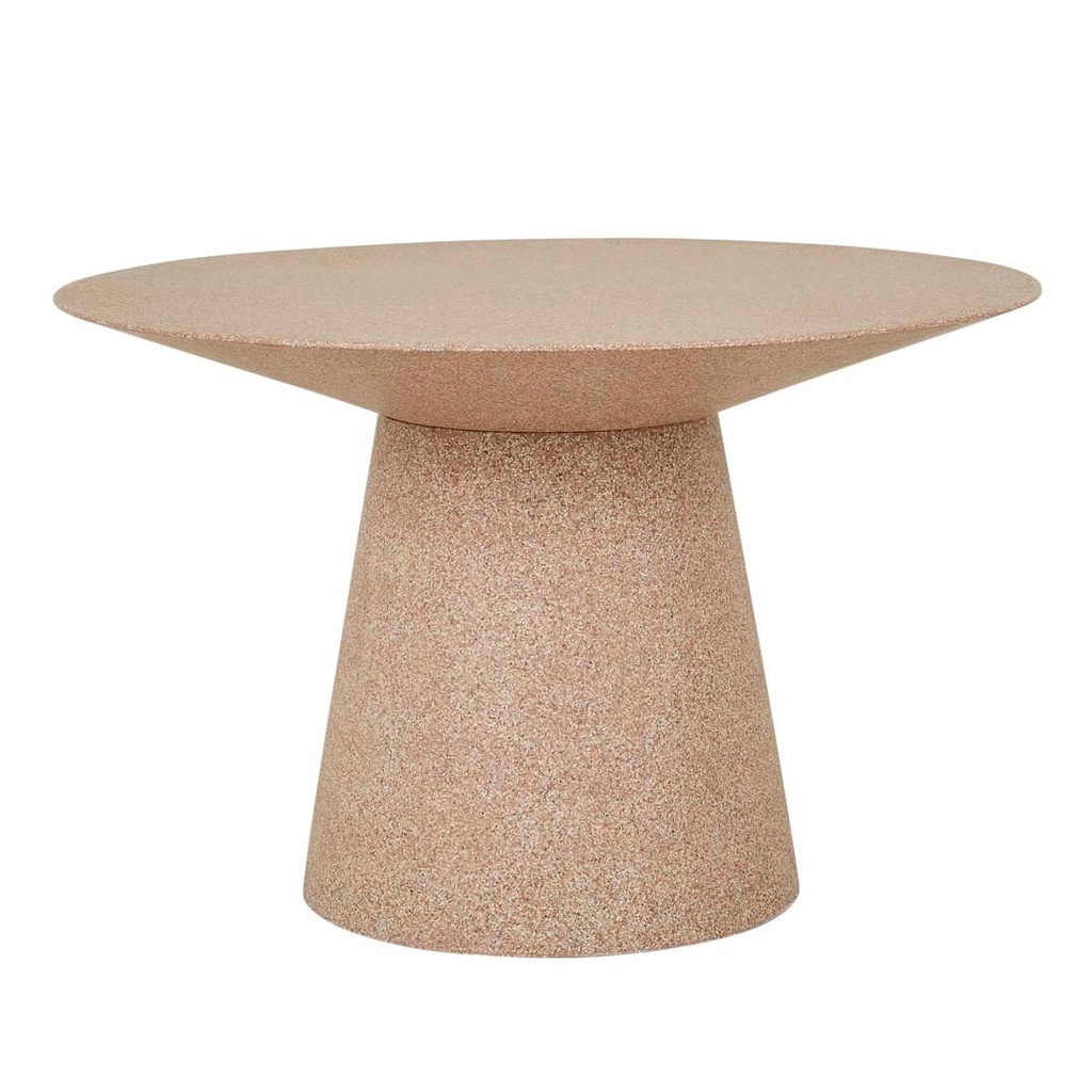 [LIVORNO-ROUND-DINING-TABLES-TERRACOTTA-SPECKLE-DT-LIV-RND-X] Livorno Round Dining Tables - Terracotta Speckle