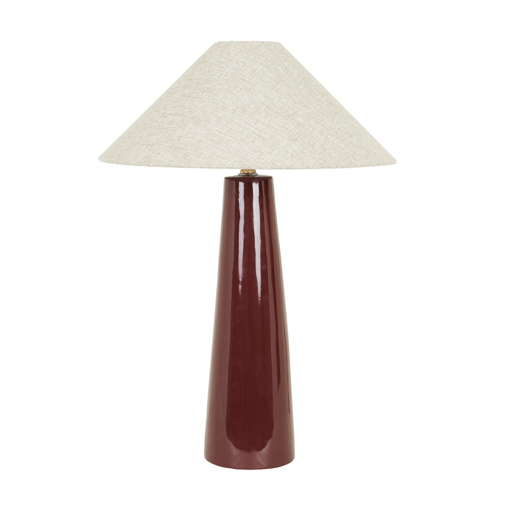 [LORNE-CANOPY-TABLE-LAMP-SHIRAZ-OATMEAL-LAMP-LORNE-CPY-TBL-OATMEAL] Lorne Canopy Table Lamp - Shiraz - Oatmeal