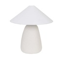 Lorne Pebble Large Table Lamp - White Sand - Ivory