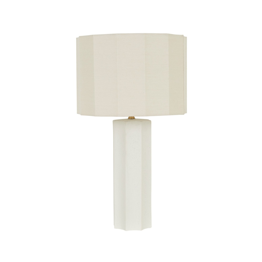 [LORNE-RETREAT-TABLE-LAMP-COCONUT-LINEN-LAMP-LORNE-RETREAT-TBL-LINEN] Lorne Retreat Table Lamp - Coconut - Linen