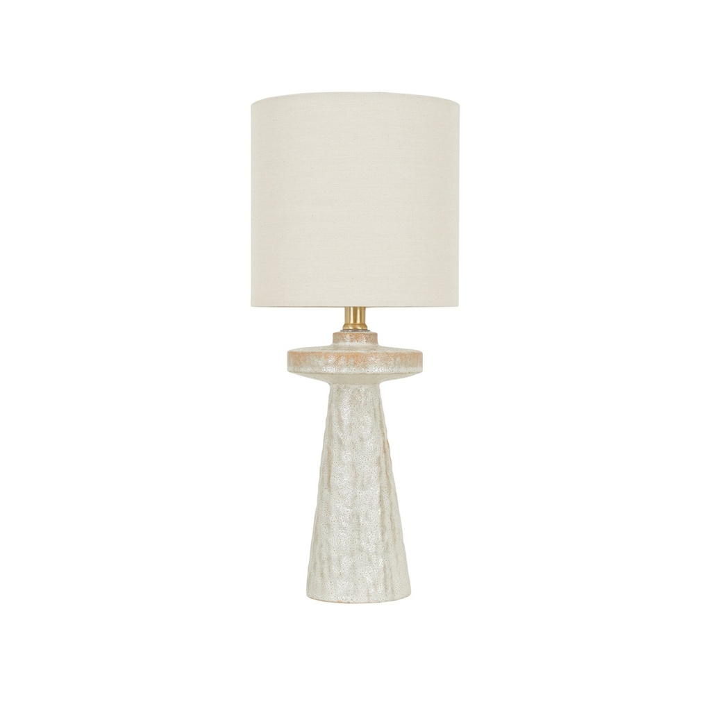 [LORNE-SIERRA-TABLE-LAMP-BUFF-LINEN-LAMP-LORNE-SIERRA-TBL-LINEN] Lorne Sierra Table Lamp - Buff - Linen