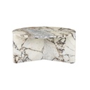 Venus Revolve Coffee Table - Satin Ocean Marble