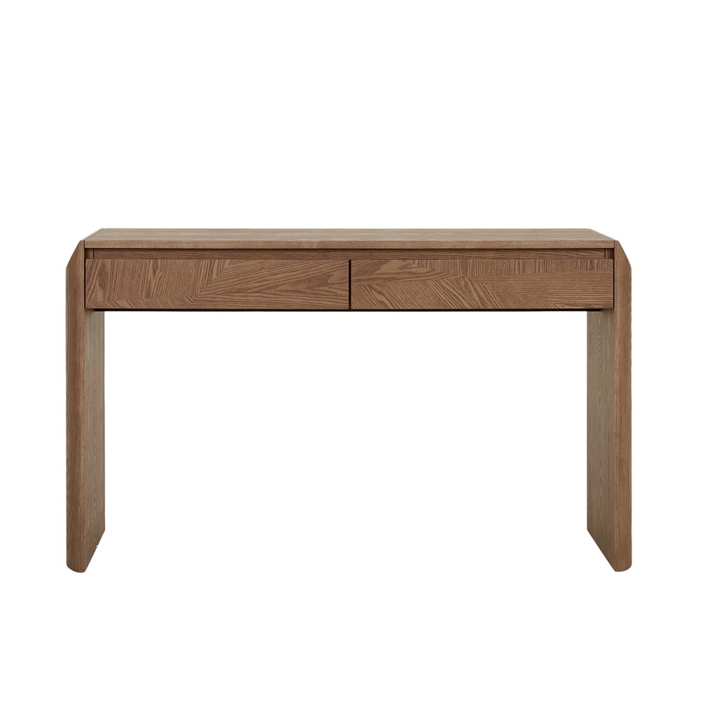 [LUNA-CONSOLE-SMOKED-ASH-PARQUETRY-CONS-LUNA-X] Luna Console - Smoked Ash Parquetry