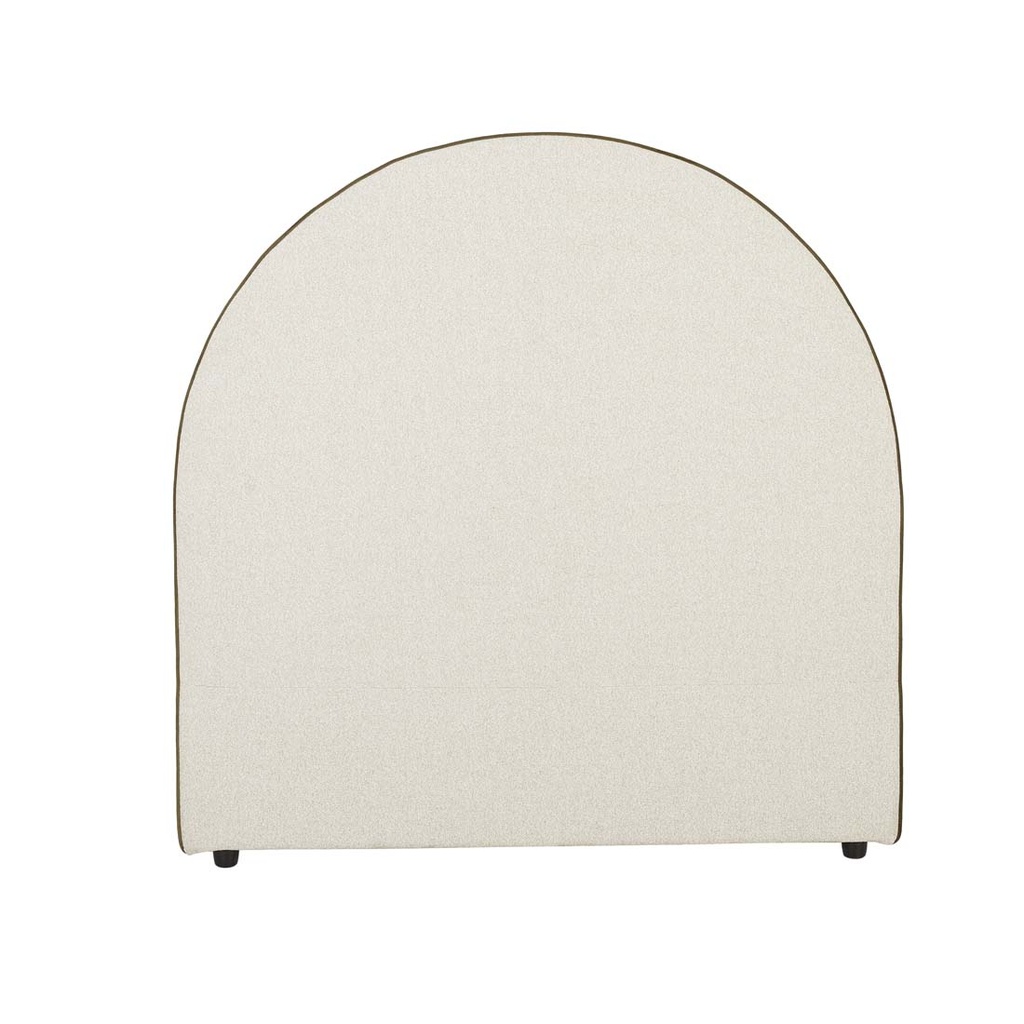 [MADRID-ARCH-BEDHEAD-WHEAT-LODEN-BH-MAD-ARCH-X-LODEN] Madrid Arch Bedhead - Wheat - Loden