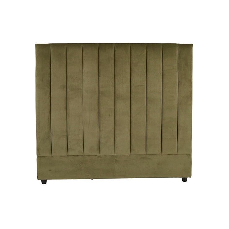 [MADRID-CHANNEL-LOW-BEDHEAD-LODEN-BH-MAD-CHAN-LW-X] Madrid Channel Low Bedhead - Loden