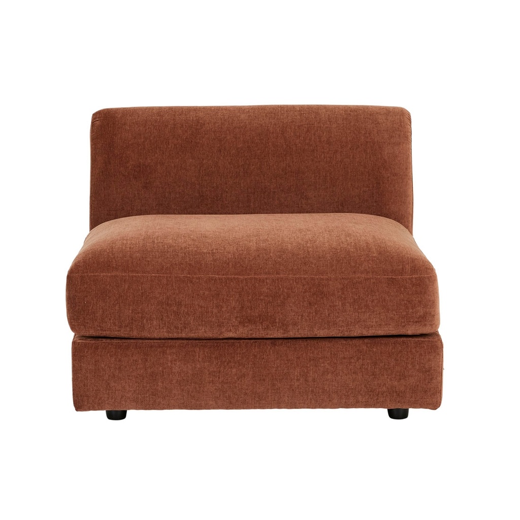 [MADRID-CURVE-1-SEATER-CENTRE-SOFA-CHESTNUT-SOF-MAD-CRV1S-CTR-CHSNT] Madrid Curve 1 Seater Centre Sofa - Chestnut
