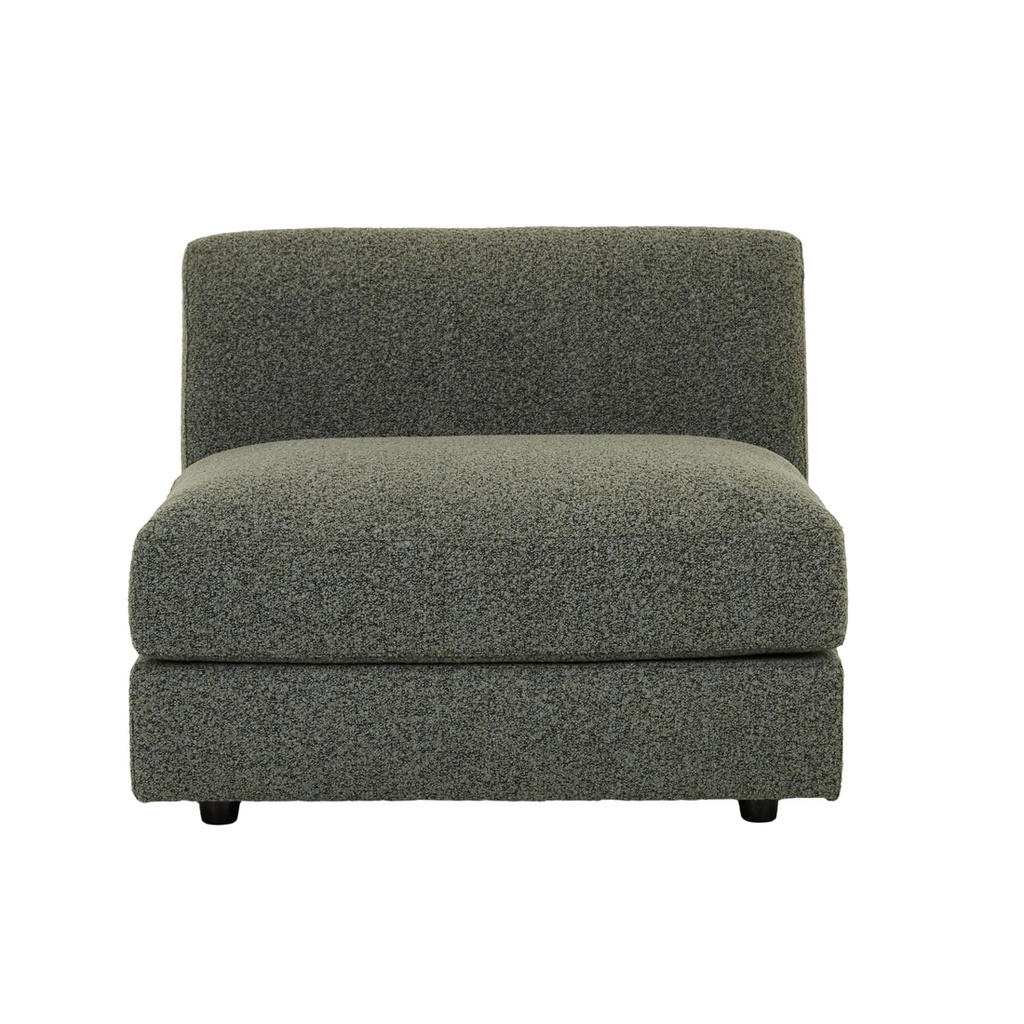 [MADRID-CURVE-1-SEATER-CENTRE-SOFA-GREEN-BOUCLE-SOF-MAD-CRV1S-CTR-GNBC] Madrid Curve 1 Seater Centre Sofa - Green Boucle